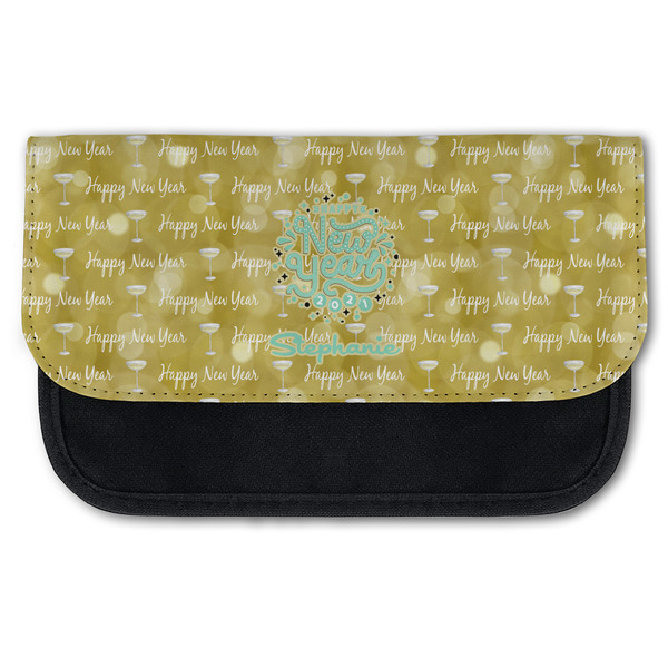Custom Happy New Year Canvas Pencil Case w/ Name or Text