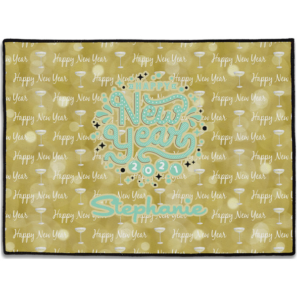 Custom Happy New Year Door Mat (Personalized)