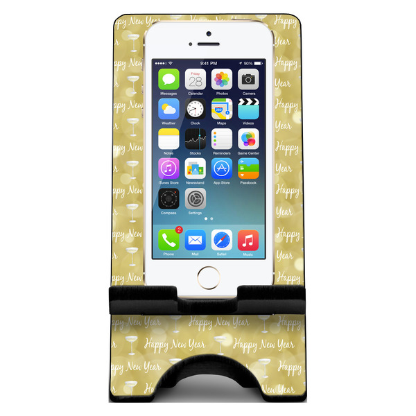 Happy New Year Phone Stand w/ Phone