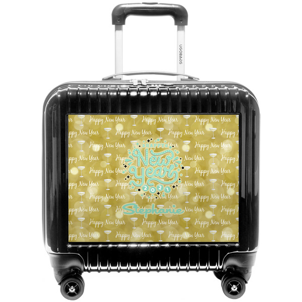 Custom Happy New Year Pilot / Flight Suitcase w/ Name or Text