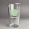 Happy New Year Pint Glass - Two Content - Front/Main