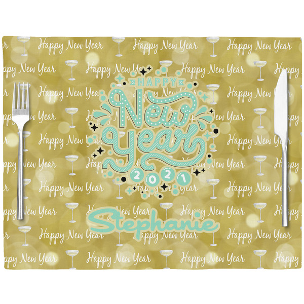 Happy New Year Placemat with Props