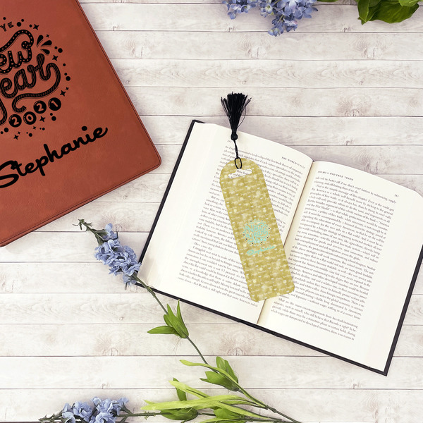 Happy New Year Plastic Bookmarks - In Context