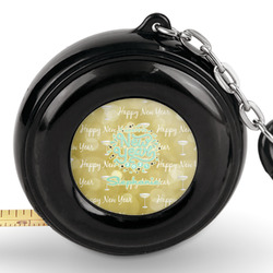 Happy New Year Pocket Tape Measure - 6 Ft w/ Carabiner Clip (Personalized)