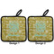 Happy New Year Pot Holders - Set of 2 APPROVAL