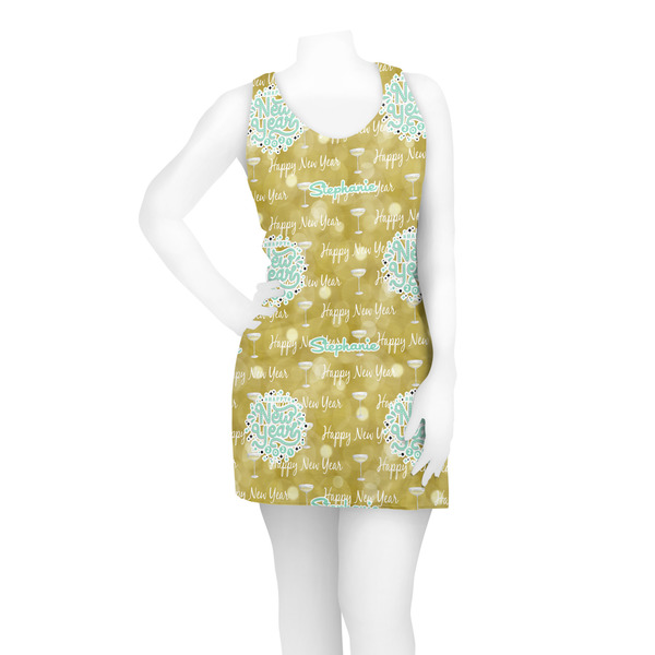 Happy New Year Racerback Dress - On Model - Front