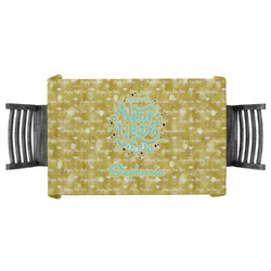 Happy New Year Tablecloth - 58"x58" w/ Name or Text