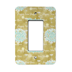 Happy New Year Rocker Style Light Switch Cover - Single Switch (Personalized)