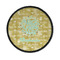 Happy New Year Iron On Round Patch w/ Name or Text