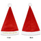 Happy New Year Santa Hats - Front and Back (Single Print) APPROVAL