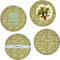 Happy New Year Set of Lunch / Dinner Plates