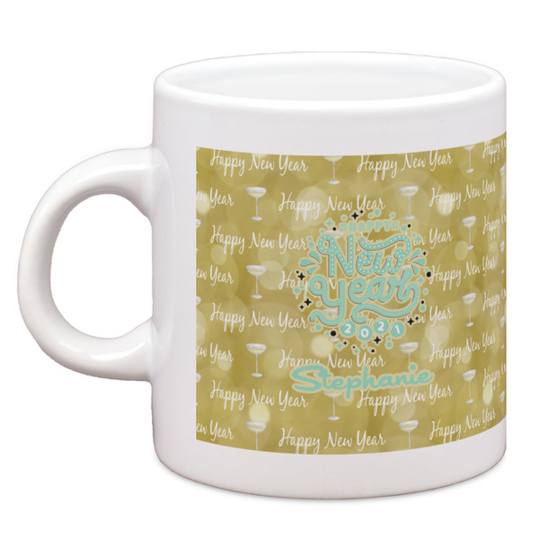 Custom Happy New Year Espresso Cup (Personalized)