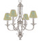 Happy New Year Small Chandelier Shade - LIFESTYLE (on chandelier)