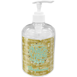 Happy New Year Acrylic Soap & Lotion Bottle (Personalized)