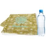 Happy New Year Sports & Fitness Towel w/ Name or Text