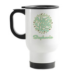 Happy New Year Stainless Steel Travel Mug with Handle