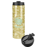Happy New Year Stainless Steel Skinny Tumbler (Personalized)