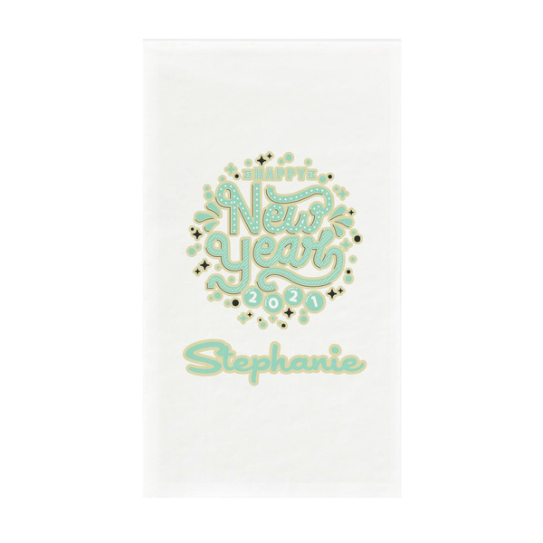 Custom Happy New Year Guest Paper Towels - Full Color - Standard