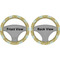 Happy New Year Steering Wheel Cover- Front and Back