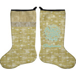 Happy New Year Holiday Stocking - Double-Sided - Neoprene (Personalized)