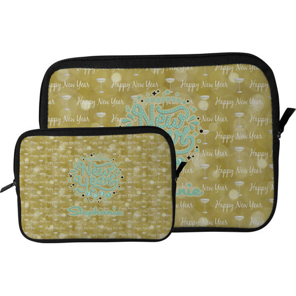 Happy New Year Tablet Sleeve (Size Comparison)