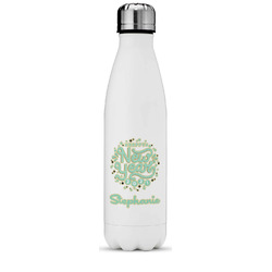 Happy New Year Water Bottle - 17 oz. - Stainless Steel - Full Color Printing (Personalized)