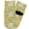 Happy New Year Toddler Ankle Socks - Single Pair - Front and Back