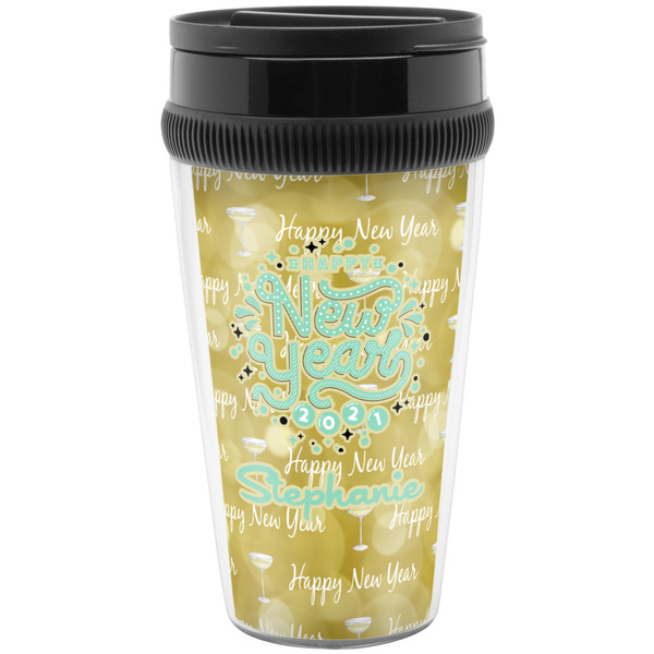 Custom Happy New Year Acrylic Travel Mug without Handle (Personalized)