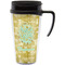 Happy New Year Travel Mug with Black Handle - Front