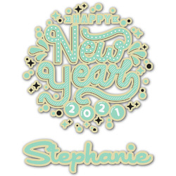 Happy New Year Graphic Decal - Medium (Personalized)