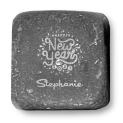 Happy New Year Whiskey Stone Set - Set of 9 (Personalized)