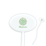 Happy New Year Oval Plastic Stir Sticks