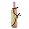 Happy New Year Wine Bottle Apron - DETAIL WITH CLIP ON NECK