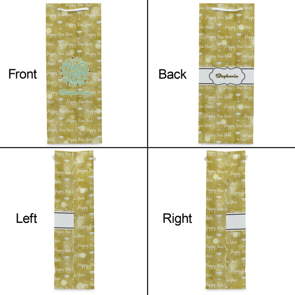 Happy New Year Wine Gift Bag - Gloss - Approval