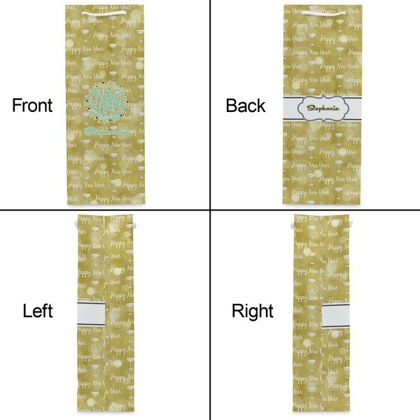 Happy New Year Wine Gift Bag - Matte - Approval