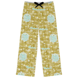 Happy New Year Womens Pajama Pants (Personalized)