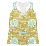 Happy New Year Womens Racerback Tank Top (Personalized)