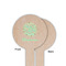 Happy New Year Wooden 6" Food Pick - Round - Single Sided - Front & Back