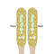 Happy New Year Wooden Food Pick - Paddle - Double Sided - Front & Back
