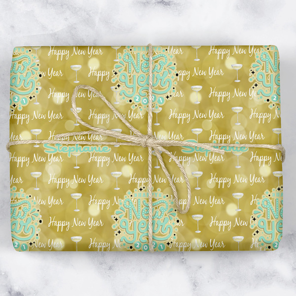 Happy New Year Wrapping Paper - Main