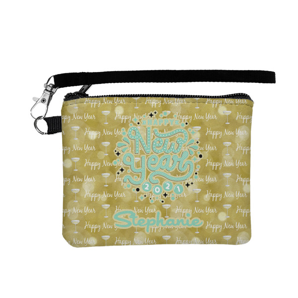 Custom Happy New Year Wristlet ID Case w/ Name or Text