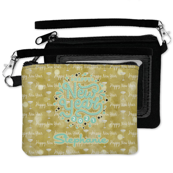Happy New Year Wristlet ID Cases - MAIN