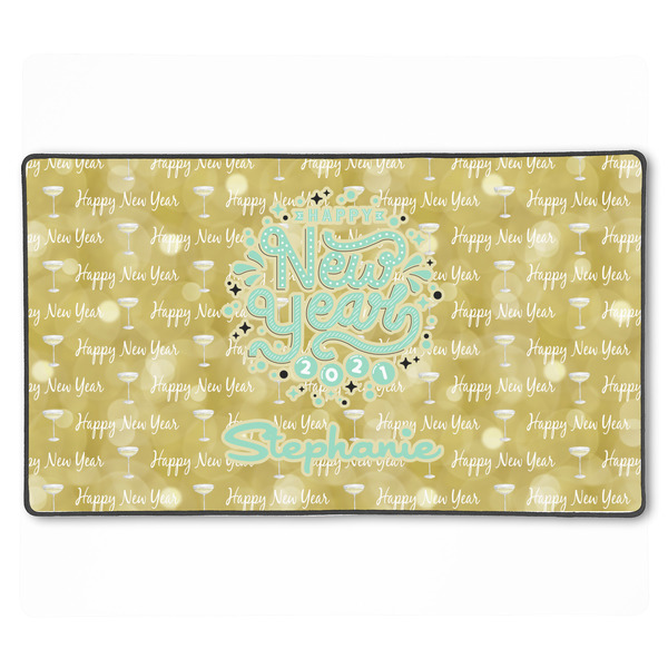 Custom Happy New Year XXL Gaming Mouse Pad - 24" x 14" (Personalized)