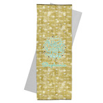 Happy New Year Yoga Mat Towel w/ Name or Text
