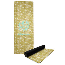 Happy New Year Yoga Mat w/ Name or Text