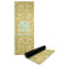 Happy New Year Yoga Mat with Black Rubber Back Full Print View