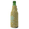 Happy New Year Zipper Bottle Cooler - ANGLE (bottle)