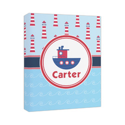 Light House & Waves Canvas Print - 11x14 (Personalized)