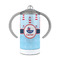 Light House & Waves 12 oz Stainless Steel Sippy Cups - FRONT