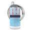 Light House & Waves 12 oz Stainless Steel Sippy Cups - FULL (back angle)